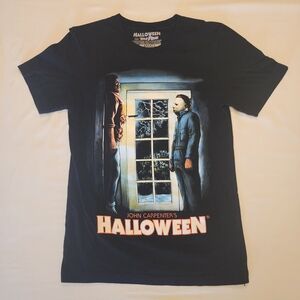 Halloween Black Graphic Tee by